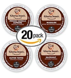 20-count-K-cup-for-Keurig-Brewers-Coffee-Flavored-Variety-Pack-Featuring-Gloria-Jean-Coffee-Cups-0