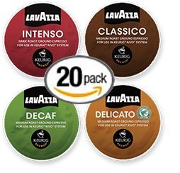 20-count-Lavazza-RIVO-R-Cups-Cups-for-Keurig-Rivo-Brewers-Coffee-Espresso-Variety-Pack-featuring-Lavazza-Classico-Intenso-Delicato-and-Decaf-0