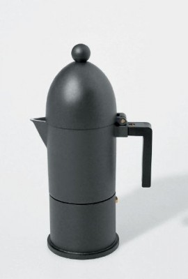 Achromatics-La-Cupola-Espresso-Coffee-Maker-in-in-PA-Black-by-Aldo-Rossi-Size-71-H-x-276-Dia-0