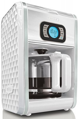 BELLA-13726-Diamonds-Collection-12-Cup-Programmable-Coffee-Maker-White-0