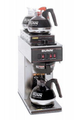 BUNN-133000004-VP17-3SS2U-Pourover-Commercial-Coffee-Brewer-with-One-Lower-and-Two-Upper-Warmers-Stainless-Steel-0