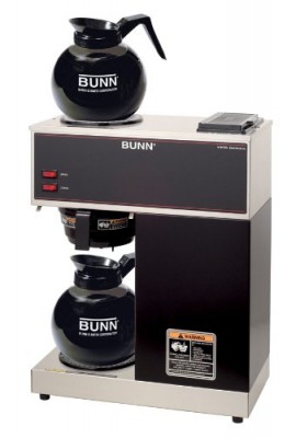 BUNN-332000015-VPR-2GD-12-Cup-Pourover-Commercial-Coffee-Brewer-with-Upper-and-Lower-Warmers-and-Two-Glass-Decanters-Black-0