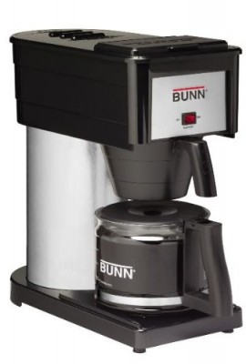 BUNN-O-Matic-Residential-383000045-BX-Classic-Home-Brewer-10-Cup-Decanter-Included-Black-Each-0