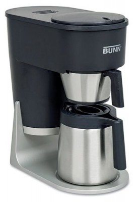 BUNN-Velocity-Brew-STX-10-Cup-Coffee-Brewer-BlackStainless-Steel-ST-DMi-EA-0
