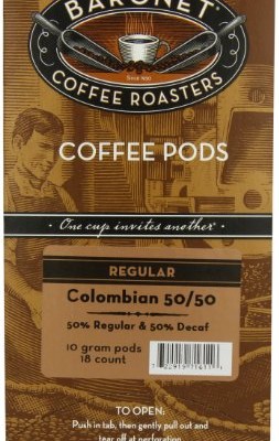 Baronet-Coffee-5050-100-Colombian-Medium-Roast-18-Count-Coffee-Pods-Pack-of-3-0