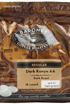 Baronet-Coffee-Dark-Kenya-AA-Dark-Roast-140-g-18-Count-Coffee-Pods-0