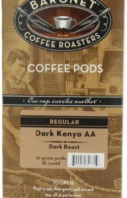 Baronet-Coffee-Dark-Kenya-AA-Dark-Roast-18-Count-Coffee-Pods-Pack-of-3-0