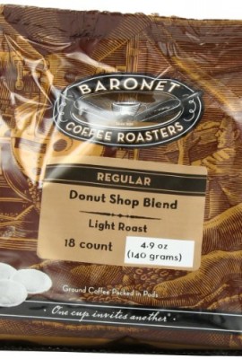 Baronet-Coffee-Donut-Shop-Blend-Light-Roast-140-g-18-Count-Coffee-Pods-0