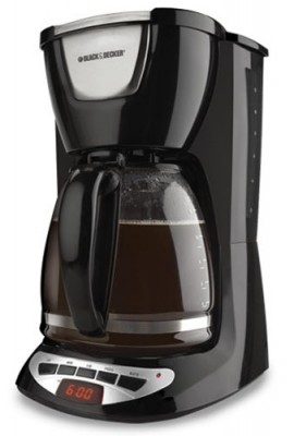 Black-Decker-DCM100B-12-Cup-Programmable-Coffeemaker-with-Glass-Carafe-0