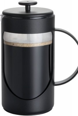 BonJour-Ami-Matin-Unbreakable-BPA-Free-with-Flavor-Lock-Brewing-French-Press-8-Cup-Noir-Black-0