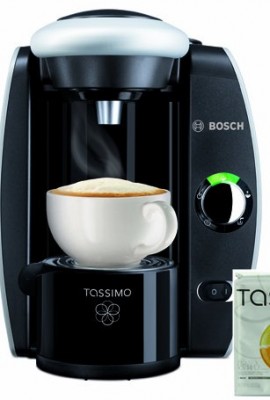 Bosch-Tassimo-T45-Beverage-System-and-Coffee-Brewer-with-Pack-of-T-Discs-Black-and-Silver-0
