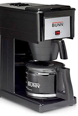 Bunn-O-Matic-GRX-B-10-Cup-Black-Professional-Bunn-Coffee-Brewer-0