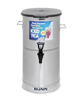 Bunn-TDO-4-0002-Tea-Dispenser-oval-shaped-brew-through-plastic-lid-This-4-gal-0