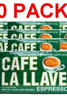 Cafe-La-Llave-10-PACK-Cuban-Espresso-Ground-Coffee-10-x-284-g-0