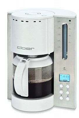 Cloer-5238NA-12-Cup-Bitterness-Eliminating-Coffee-Maker-Stainless-SteelWhite-0