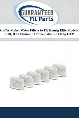 Coffee-Maker-Water-Filters-to-Fit-Keurig-Elite-Models-B70-B-70-Platinum-Coffeemaker-6-Pk-by-GFP-0