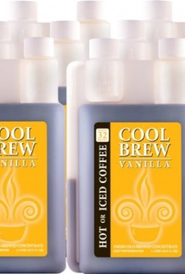 Cool-Brew-Fresh-Coffee-Concentrate-Vanilla-6x1-Liter-Make-Iced-or-Hot-Coffee-Makes-over-200-drinks-0