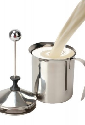 Cozyswan-New-Style-800ml-Stainless-Steel-Double-Mesh-Milk-FrotherMilk-FoamerMilk-Creamer-0