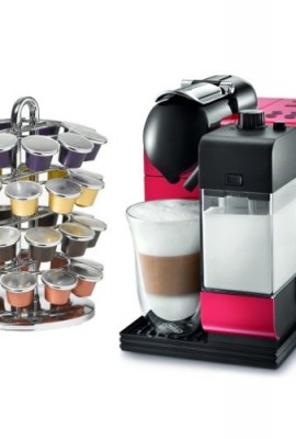 DeLonghi-Lattissima-Plus-EN520R-Red-Nespresso-Capsule-Espresso-and-Cappuccino-Machine-with-Bonus-40-Capsule-Carousel-0
