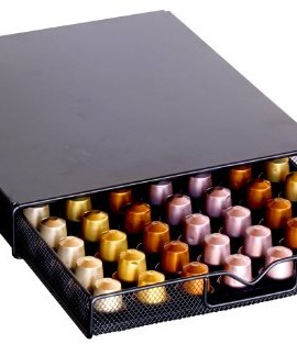 DecoBros-Coffee-Pod-Storage-Mesh-Nespresso-Drawer-holder-for-56-Capsules-Black-0