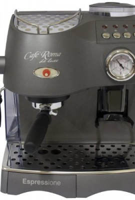 Espressione-Caf-Roma-Deluxe-Espresso-Machine-with-Built-in-Grinder-Anthracite-Grey-0