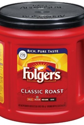 Folgers-Classic-Roast-Coffee-339-Ounce-Pack-of-6-0