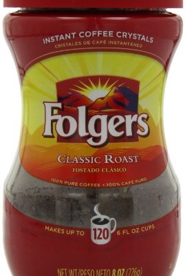 Folgers-Classic-Roast-Instant-Coffee-8-Ounce-Pack-of-3-0