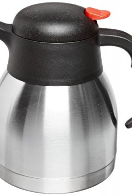 Genuine-Joe-GJO11955-Stainless-Steel-Everyday-Double-Wall-Vacuum-Insulated-Carafe-1L-Capacity-0