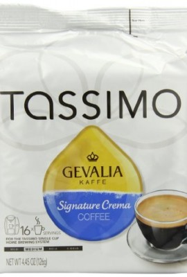 Gevalia-Signature-Crema-Coffee-Medium-16-Count-T-Discs-for-Tassimo-Coffeemakers-Pack-of-2-0