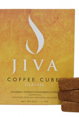 Jiva-Classic-Coffee-Cubes-Premium-Instant-Colombian-Coffee-Pre-sweetened-with-Raw-Unrefined-Cane-Sugar-24-Cubes-Single-estate-Ethically-Sourced-Non-gmo-Kosher-Vegan-Gluten-free-Classic-0