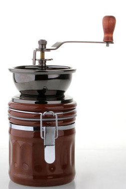 JustNile-Manual-Coffee-Grinder-Brown-Ceramic-Hand-Crank-0