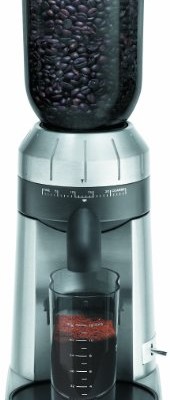 KRUPS-GX610050-Professional-Die-Cast-Conical-Burr-Stainless-Steel-Coffee-Grinder-with-Grind-Size-Selector-Silver-0
