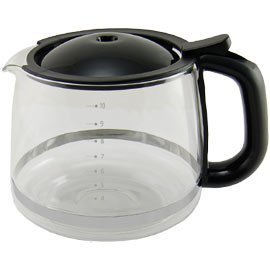 KRUPS-XS1500-Glass-Carafe-for-KRUPS-Combi-Machines-10-Cup-Black-0