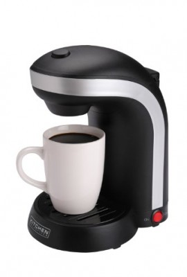Kitchen-Selectives-CM-688-1-Cup-Single-Serve-Drip-Coffee-Maker-Black-0