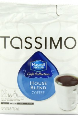 Maxwell-House-Cafe-Collection-House-Blend-Coffee-T-Discs-for-Tassimo-Coffeemakers-16-Count-Packages-445-Ounces-Pack-of-5-0