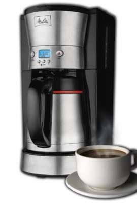 Melitta-46894A-10-Cup-Thermal-Programmable-Coffeemaker-with-Frustration-Free-Packaging-0