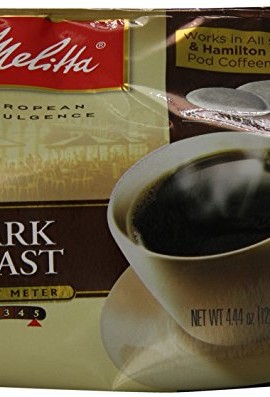 Melitta-Coffee-Pods-for-Senseo-and-Hamilton-Beach-Pod-Brewers-Dark-Roast-Pack-of-6-2664-Ounce-18-ct-bags-0