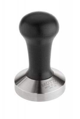 Motta-8100B-Professional-Flat-Base-Coffee-Tamper-58mm-Black-Handle-0