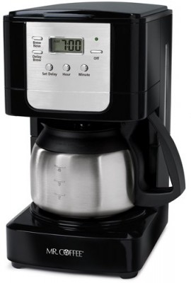 Mr-Coffee-JWX9-5-Cup-Programmable-Coffeemaker-Black-with-Stainless-Steel-Carafe-0