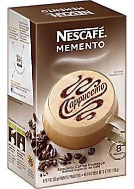 Nescafe-Memento-Coffee-Instant-Cappuccino-8-Count-62oz-Box-Pack-of-3-0