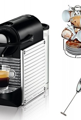 Nespresso-Pixie-Espresso-Maker-Chrome-Bundle-with-13-pc-Espresso-Set-and-Handheld-Milk-Frother-0