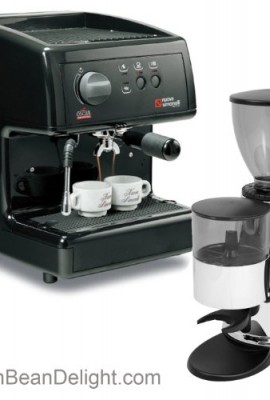 Nuova-Simonelli-Oscar-Macap-Doser-Grinder-Gourmet-Espresso-Latte-Combo-0