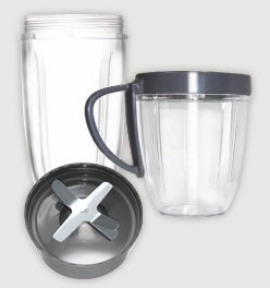 Nutribullet-Cup-Blade-Replacement-Pack-4pc-includes-Tall-Cup-Short-Cup-with-Lip-Ring-Extractor-Blade-0