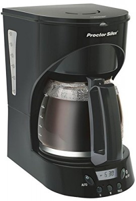 Proctor-Silex-43574Y-Programmable-Coffee-maker-12-Cup-0