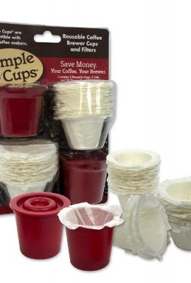 Reusable-Coffee-K-cup-Cups-Set-of-2-with-50-Filters-100-Compatible-with-Keurig-0
