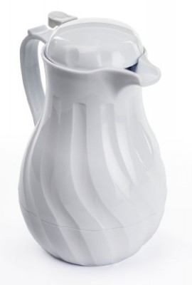 Set-of-2-12-Liter-White-Swirl-Insulated-Pitcher-with-3-Colored-Tags-for-Identifying-Contents-Coffee-Carafe-with-Push-button-Pouring-725w-x-975h-x-675d-0