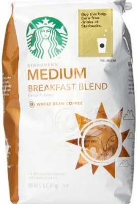 Starbucks-Breakfast-Blend-Coffee-Medium-Whole-Bean-12-Ounce-Bags-Pack-of-3-0