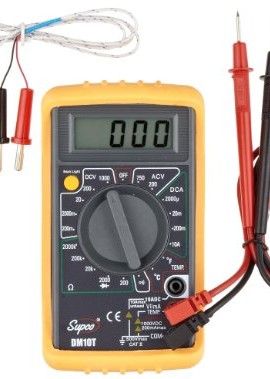 Supco-DM10T-Economy-Digital-Multimeter-with-Temperature-Reading-32-to-74-Degrees-F-750-AC-Volts-0