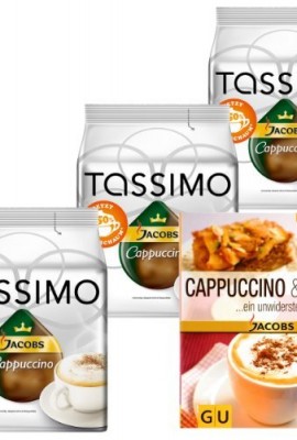 Tassimo-Christmas-gift-set-3-x-16-Cappuccino-T-Discs-free-Kitchen-Guidebook-0