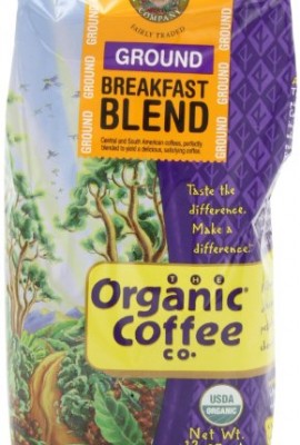 The-Organic-Coffee-Co-Ground-Breakfast-Blend-12-Ounce-Pack-of-2-0